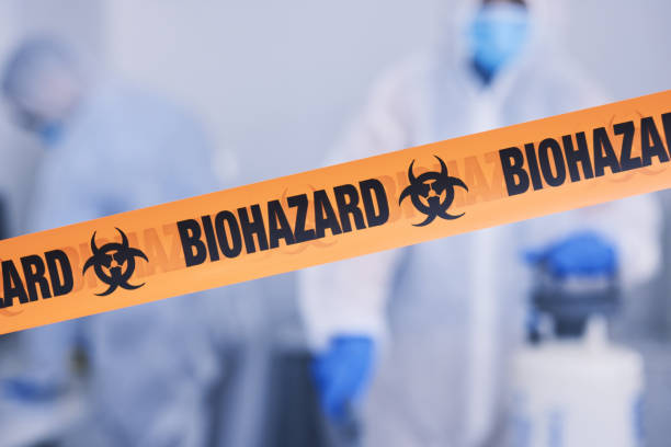 Professional Biohazard technician working in Clermont, FL